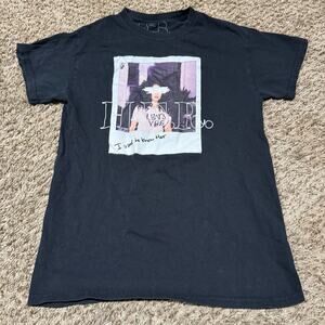 Her Black T-Shirt Women Size Small